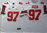 Ohio State Buckeyes 97 Joey Bosa White Nike College Football Jersey,baseball caps,new era cap wholesale,wholesale hats